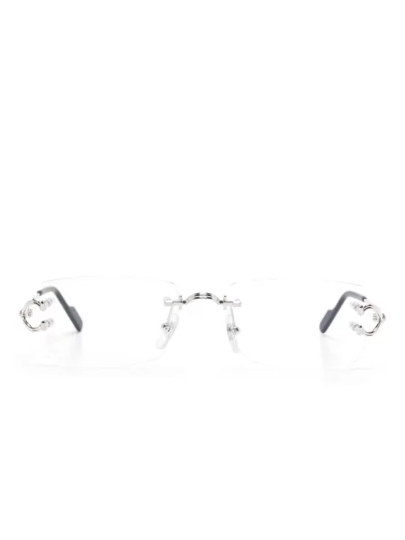 Ochelari de soare Cartier Eyewear argintiu