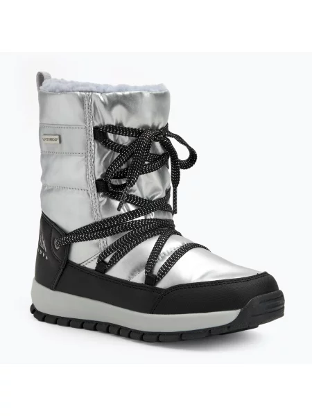 Śniegowce dziecięce KADVA Haven WaterProof Jrg 3M Thinsulate srebrny szare