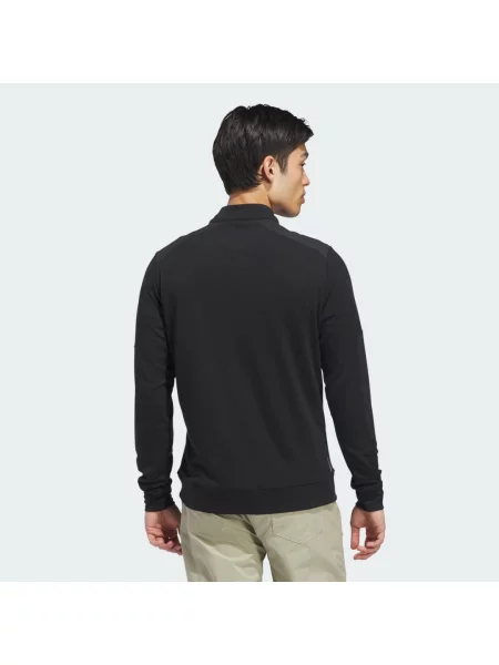 BLUZA COURSE CONTROL HYBRID QUARTER-ZIP czarna