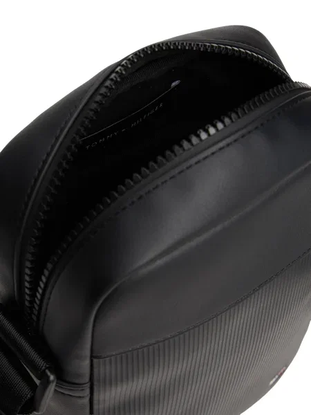 TOMMY HILFIGER Geantă de umăr negru