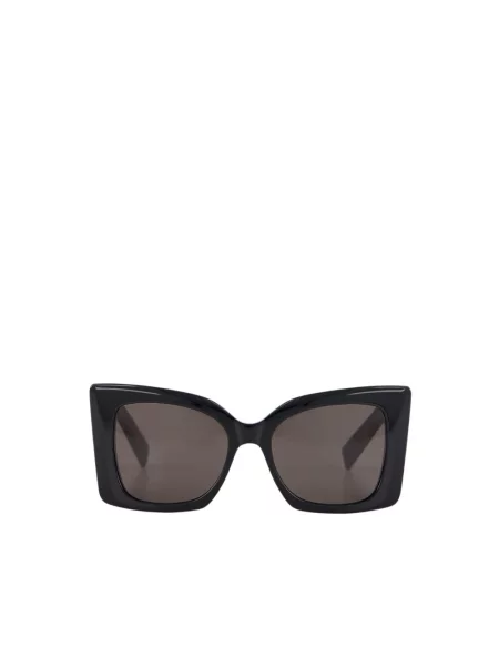 Okulary przeciwsłoneczne Saint Laurent brązowe