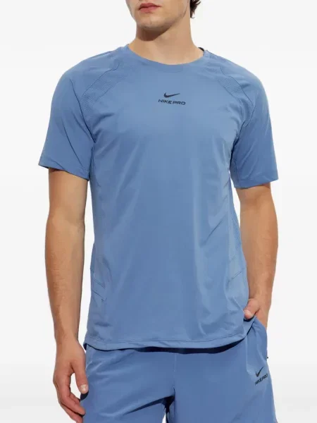 Scurt Sală de gimnastică tricou Nike cu șireturi negru