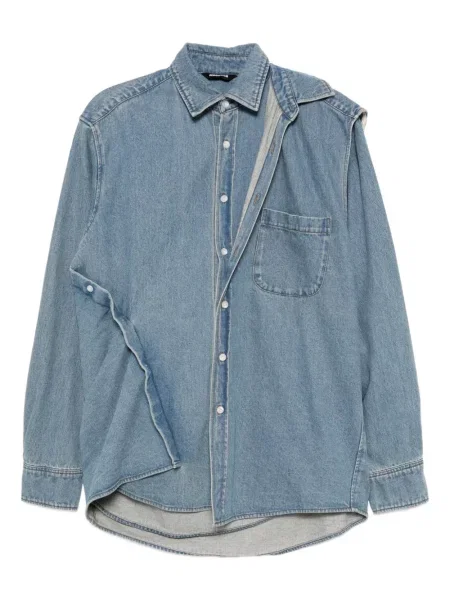 Koszula Moohong niebieska