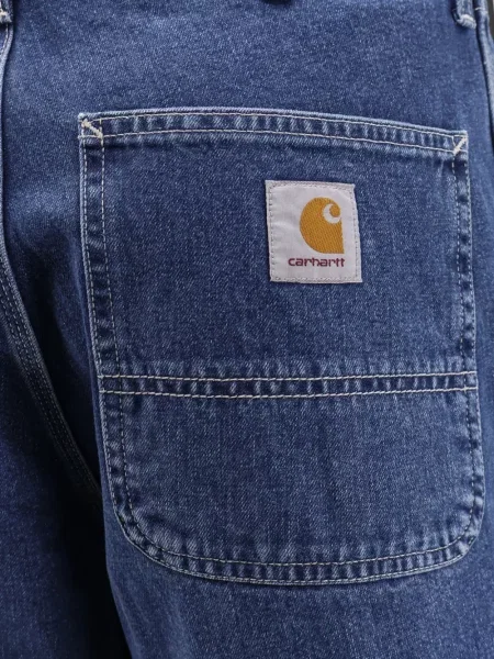 Τζιν με φαρδύ μπατζάκι Carhartt Wip μπλε