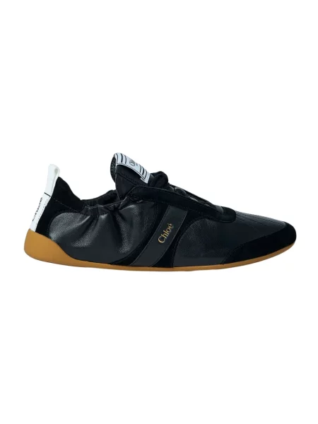 Sneakersy Chloe zamszowe czarne