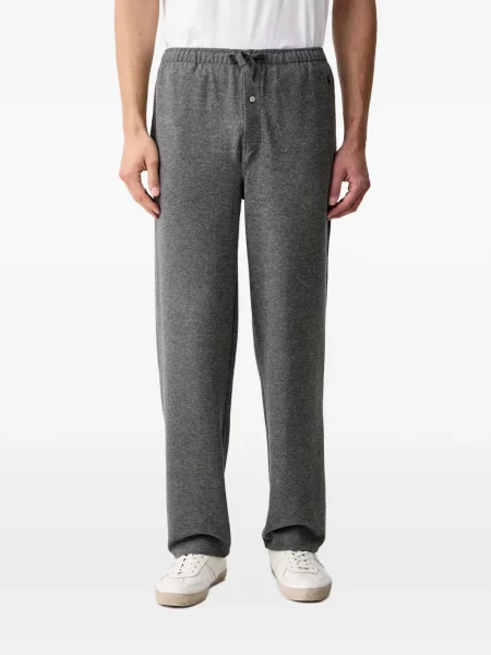 Trčanje hlače Polo Ralph Lauren s vezicama siva