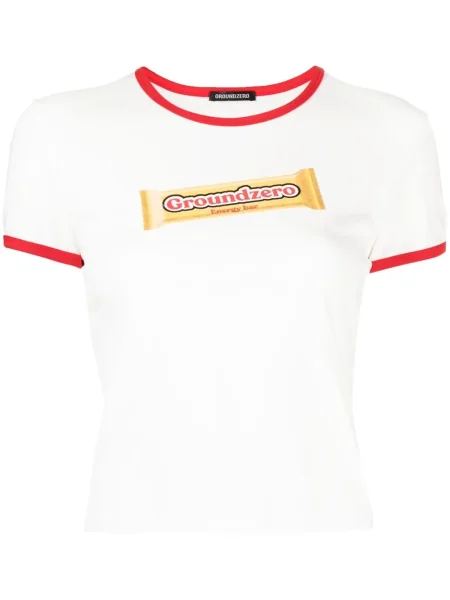 Tricou Ground Zero alb