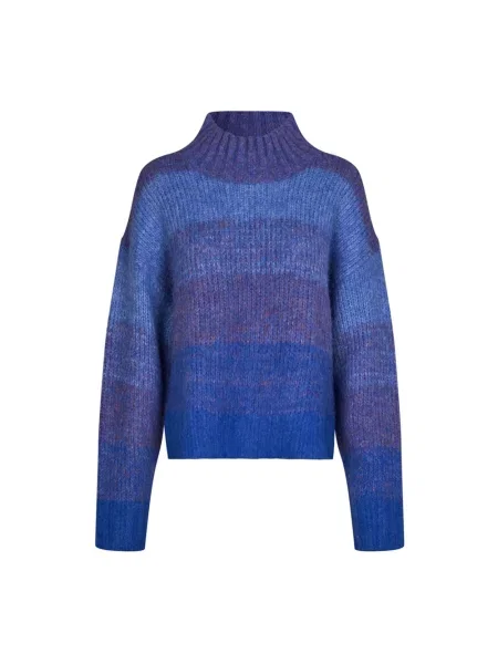 Sweter Lollys Laundry wełniany niebieski