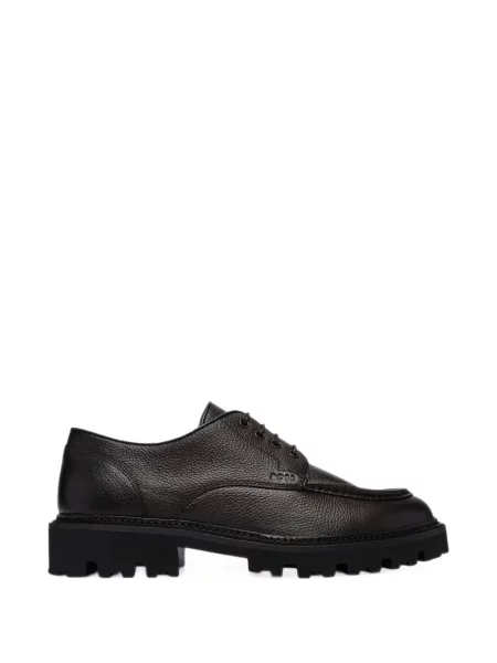 Pantofi derby Boss din piele maro