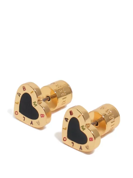 Naušnice Bimba Y Lola s uzorkom srca