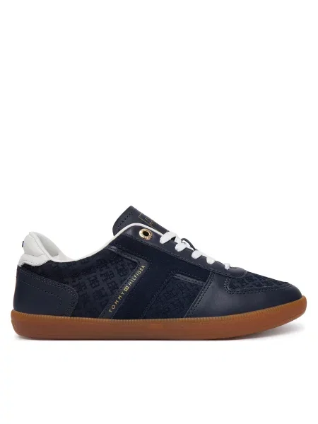 Tommy Hilfiger Laisvalaikio batai Th Tribeca Sneaker Monogram Tamsiai mėlyna