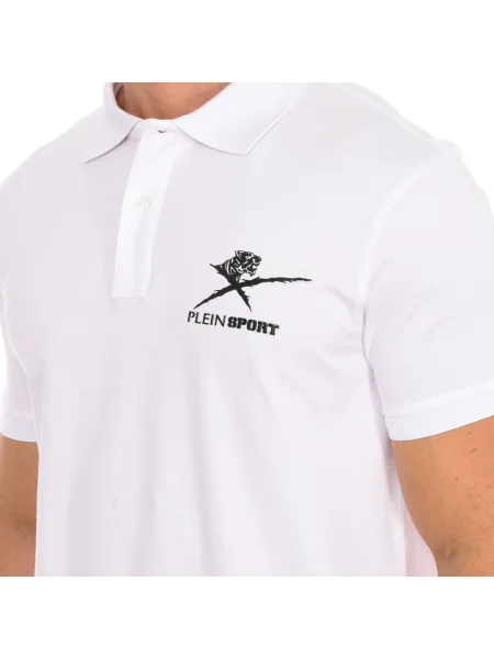 Tricou sport Philipp Plein Sport alb