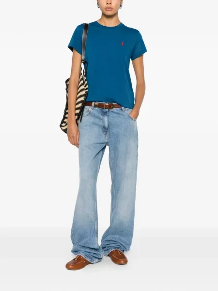 Polo Polo Ralph Lauren με κέντημα μπλε