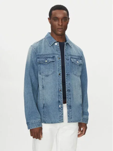 Jeans jakna Michael Kors modra