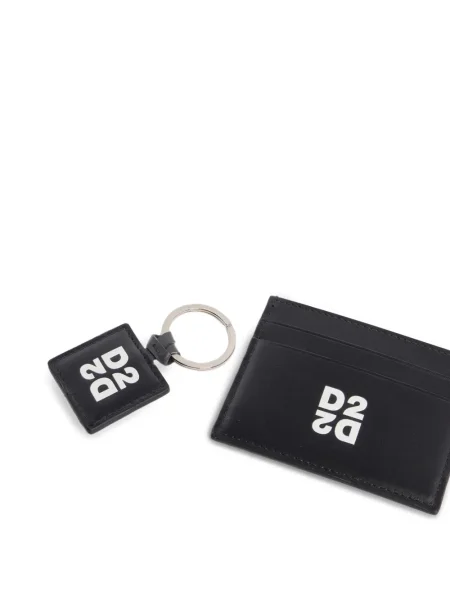 Portofel Dsquared2 cu imagine negru
