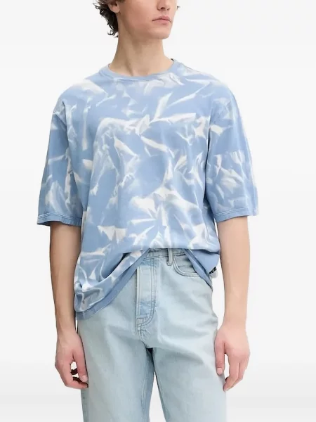 Tricou Iro scurt albastru