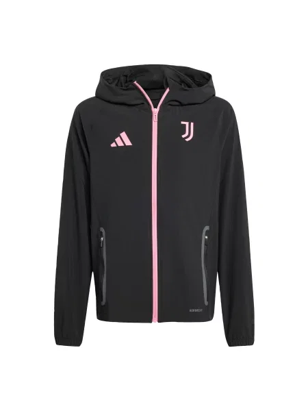ADIDAS PERFORMANCE Sportska jakna Juventus Turin Tiro 25 Competition roza crna