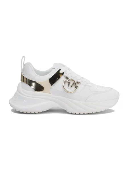 Sneakersy Pinko skórzane białe