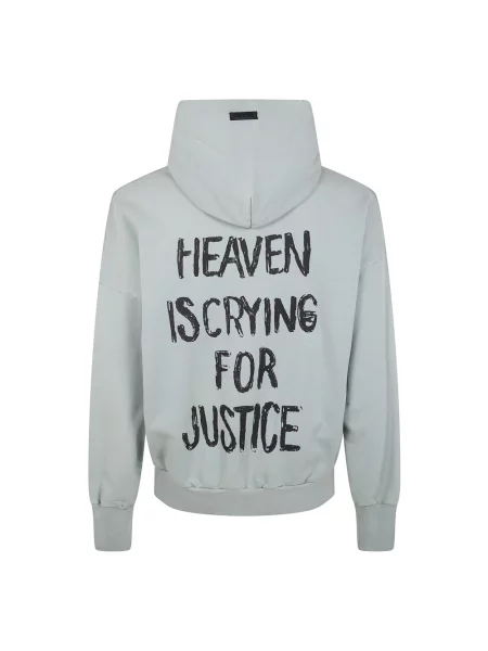 Bluza z kapturem Fear Of God niebieska