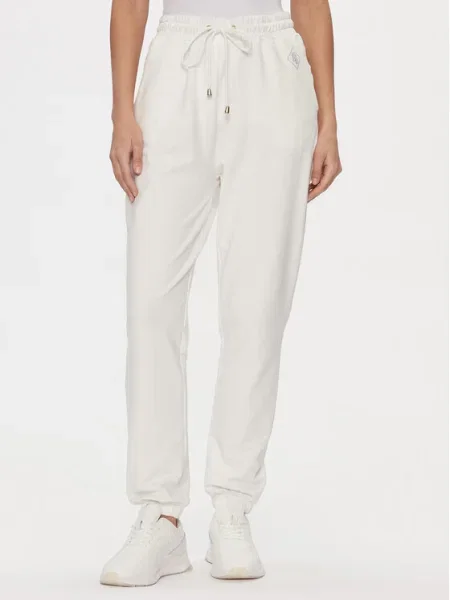 Gaudi Pantaloni trening Écru