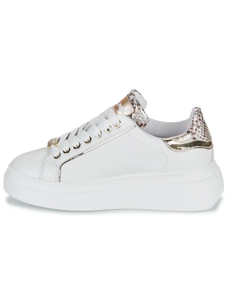 Pantofi Meline alb