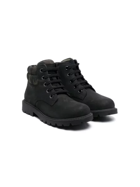 Buty do kostki dziecięce Geox czarne