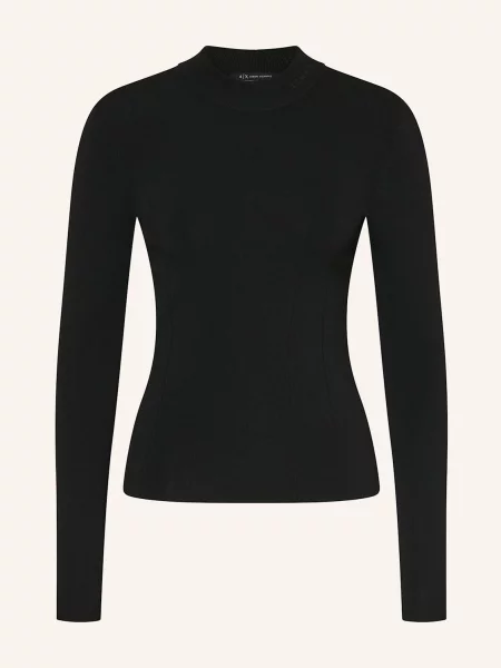 Armani Exchange Sweter schwarz czarny