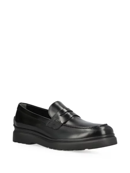 Pantofi loafer Tod's cu autograf negru