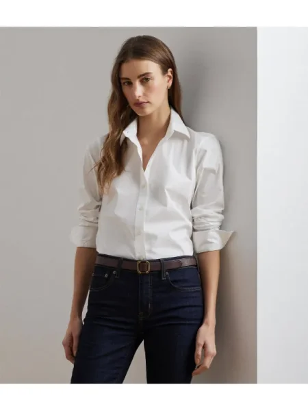 LAUREN RALPH LAUREN Cămașă JAMELKO alb