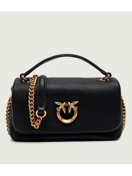 Colier Pinko din piele negru