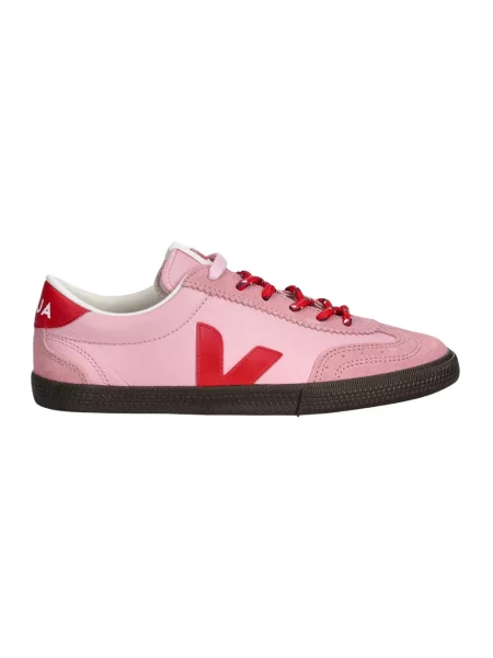 Sneakersy Veja Volley skórzane różowe