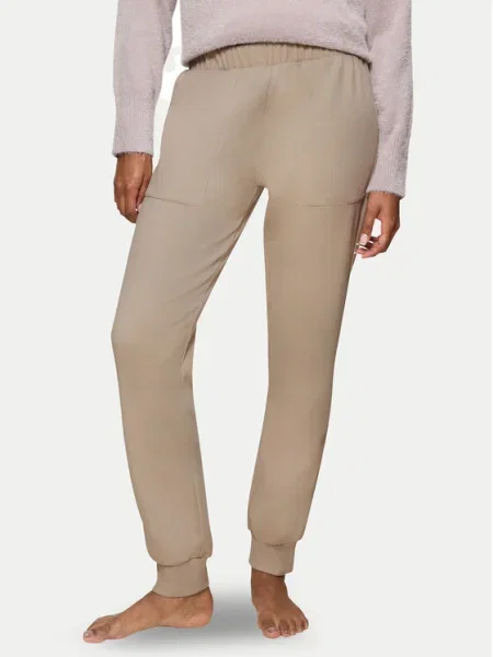 Triumph Pantaloni pijama Smart Thermal bej