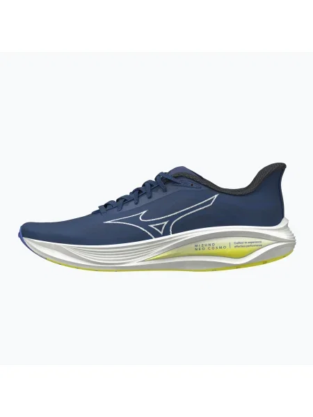 Мъжки обувки за бягане Mizuno Neo Cosmo estate blue/white/lightning yellow бяло