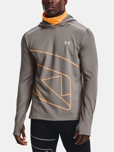 Hanorac cu glugă Under Armour gri