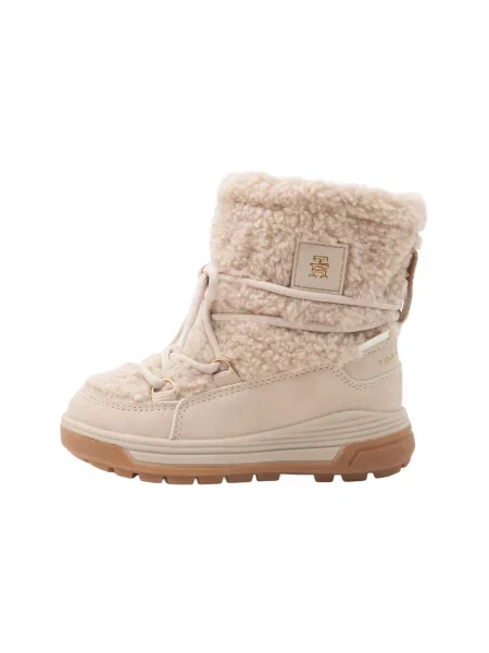 TOMMY HILFIGER Bocanci de zăpadă crem