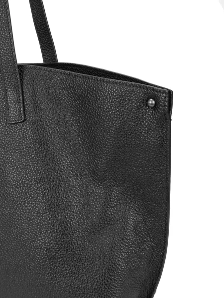 Geanta de piele Akris din piele negru