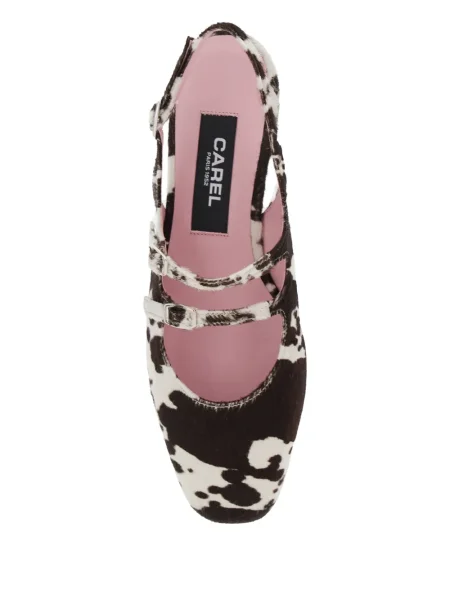 Pantofi cu toc Carel Paris slingback maro