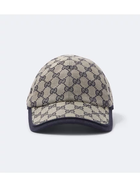 Șapcă Gucci din canvas bej