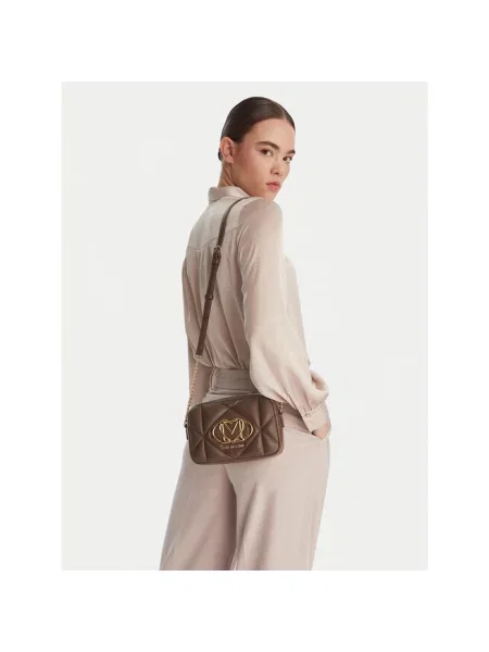 Torebka LOVE MOSCHINO brązowa