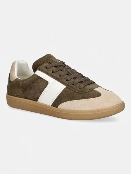 MICHAEL Michael Kors Jovie Lace Up sneakers pentru femei din piele întoarsă verde