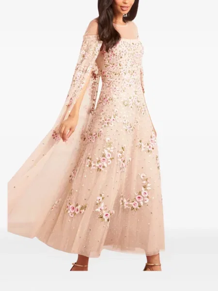 Rochie midi Needle & Thread până la genunchi de costum