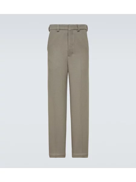 Pantaloni Ami Paris tricotate gri