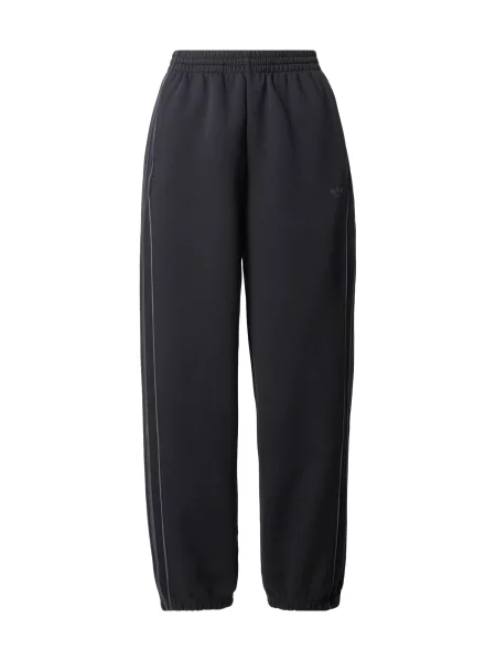 ADIDAS ORIGINALS Pantaloni Adicolor gri metalic negru