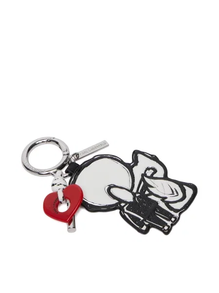 KARL LAGERFELD Obesek črna