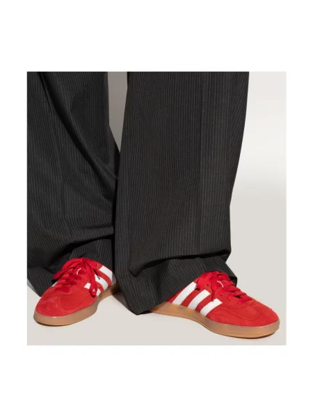 Adidas Originals sneakersy zamszowe Gazelle Indoor PRO czerwony białe