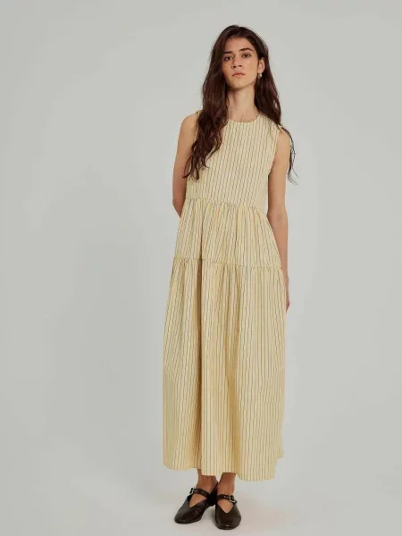 NORR Rochie / galben albastru