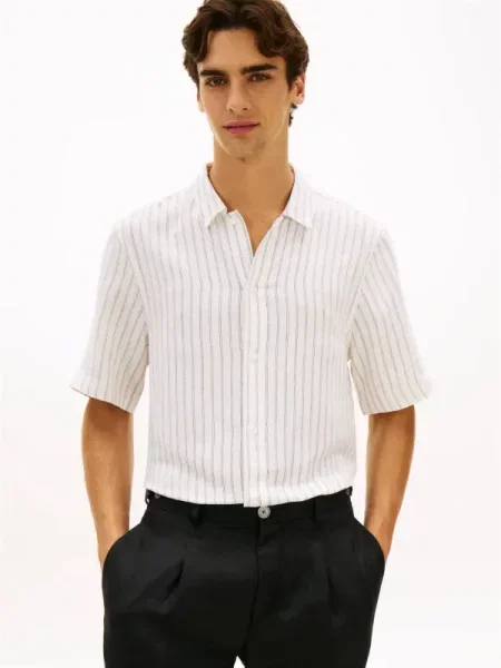 Tommy Hilfiger De in cămașă alb