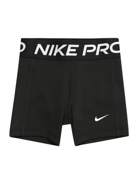 NIKE Pantaloni sport Leak Protection negru alb