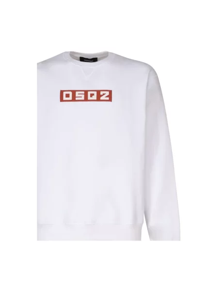 Bluza Dsquared2 z nadrukiem biała