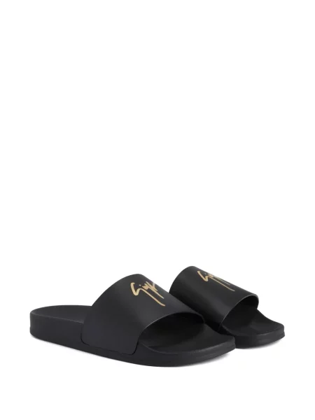 Papuci Giuseppe Zanotti din piele negru